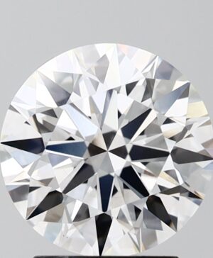 2.54ct Round Lab-Grown Diamond — D VVS2 — IGI Certified