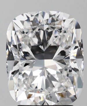 3.08ct Cushion Lab-Grown Diamond — D VVS2 — IGI Certified