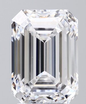 3.58ct Emerald Lab-Grown Diamond — D VVS2 — IGI Certified