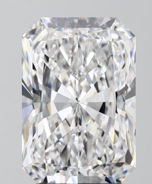 3.53ct Radiant Lab-Grown Diamond — D VVS2 — IGI Certified