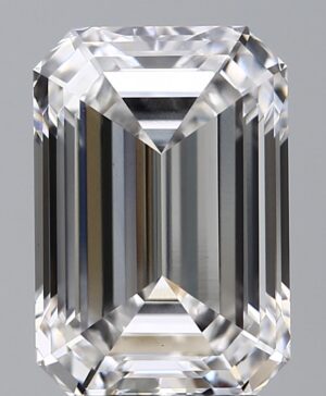 3.55ct Emerald Lab-Grown Diamond — D VVS2 — IGI Certified