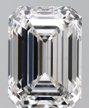 3.33ct Emerald Lab-Grown Diamond — F VS1 — IGI Certified