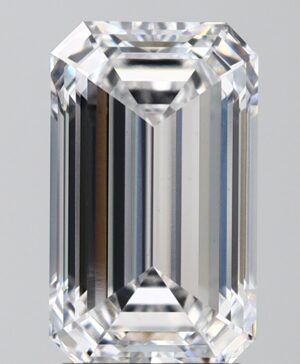 3.12ct Emerald Lab-Grown Diamond — D VVS2 — IGI Certified