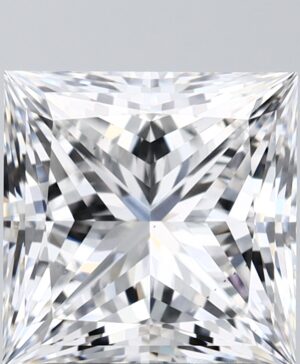 2.73ct Princess Lab-Grown Diamond — F VS2 — IGI Certified