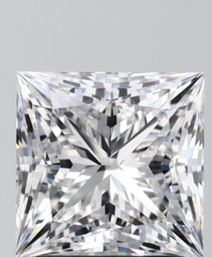 2.57ct Princess Lab-Grown Diamond — D VVS2 — IGI Certified