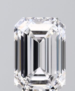 3.11ct Emerald Lab-Grown Diamond — D VS1 — IGI Certified