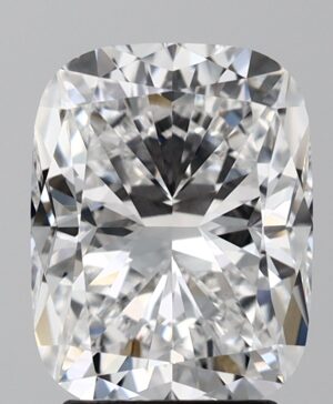 3.07ct Cushion Lab-Grown Diamond — D VVS2 — IGI Certified
