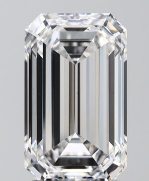3.10ct Emerald Lab-Grown Diamond — D VVS2 — IGI Certified