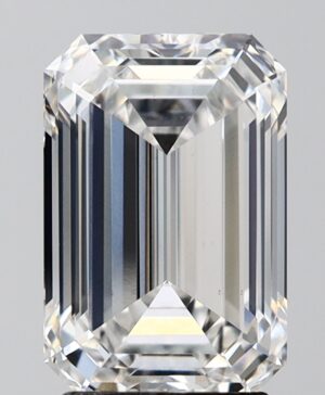 3.09ct Emerald Lab-Grown Diamond — E VS1 — IGI Certified