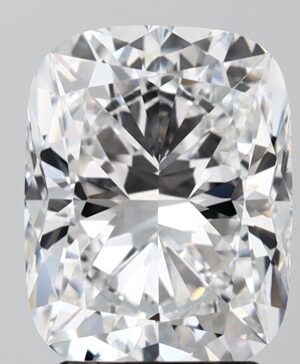 3.07ct Cushion Lab-Grown Diamond — D VVS2 — IGI Certified