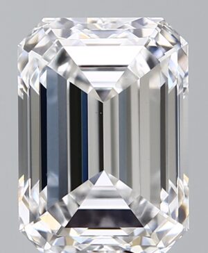 3.08ct Emerald Lab-Grown Diamond — D VVS2 — IGI Certified