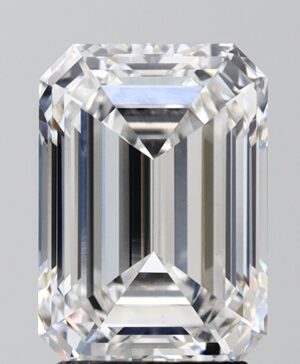3.08ct Emerald Lab-Grown Diamond — E VS1 — IGI Certified