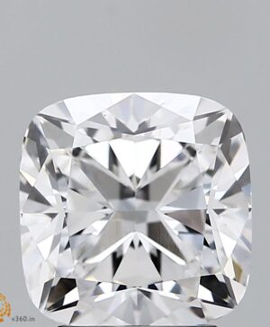 3.07ct Cushion Lab-Grown Diamond — E VS1 — IGI Certified