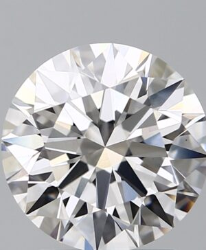 2.50ct Round Lab-Grown Diamond — D VS1 — IGI Certified