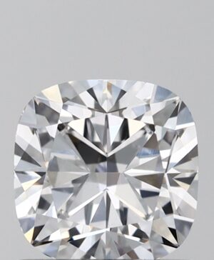 1.00ct Cushion Lab-Grown Diamond — D VVS2 — IGI Certified