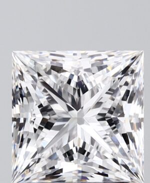 2.55ct Princess Lab-Grown Diamond — D VVS2 — IGI Certified