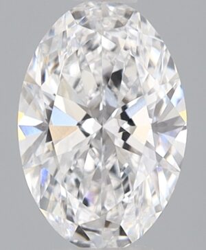 1.00ct Oval Lab-Grown Diamond — D VS1 — IGI Certified