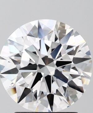 2.50ct Round Lab-Grown Diamond — D VS1 — IGI Certified