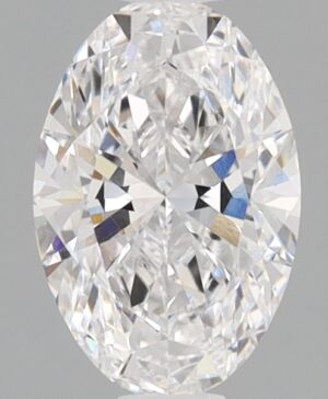 1.00ct Oval Lab-Grown Diamond — D VS1 — IGI Certified