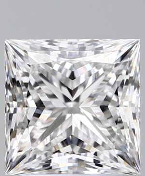 2.54ct Princess Lab-Grown Diamond — D VVS2 — IGI Certified