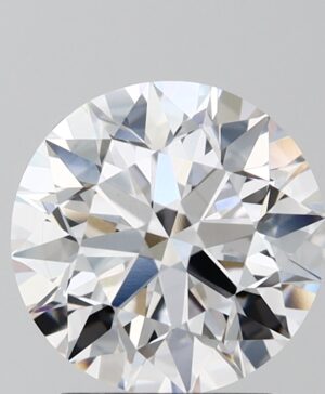 2.50ct Round Lab-Grown Diamond — D VS1 — IGI Certified