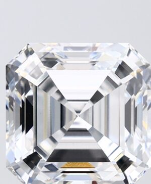 3.13ct Asscher Lab-Grown Diamond — D VVS2 — IGI Certified