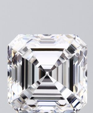 3.09ct Asscher Lab-Grown Diamond — D VVS2 — IGI Certified