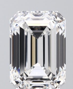3.06ct Emerald Lab-Grown Diamond — D VVS2 — IGI Certified