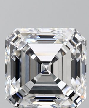 3.05ct Asscher Lab-Grown Diamond — D VVS2 — IGI Certified