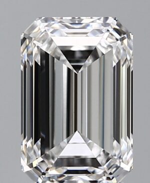 3.06ct Emerald Lab-Grown Diamond — D VVS2 — IGI Certified