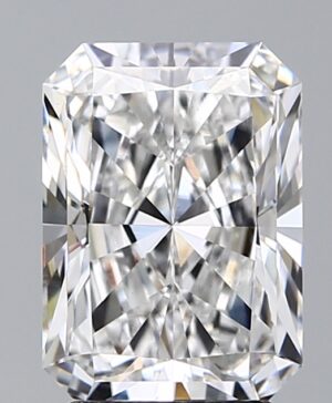 3.08ct Radiant Lab-Grown Diamond — D VVS2 — IGI Certified
