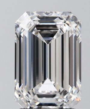 3.06ct Emerald Lab-Grown Diamond — D VVS2 — IGI Certified