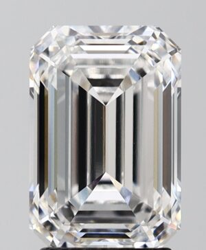 3.06ct Emerald Lab-Grown Diamond — D VVS2 — IGI Certified