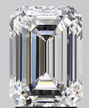 3.06ct Emerald Lab-Grown Diamond — D VVS2 — IGI Certified