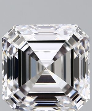 2.57ct Asscher Lab-Grown Diamond — D VVS2 — IGI Certified