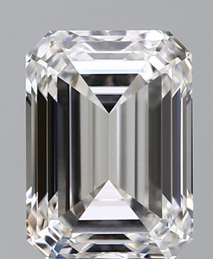 3.06ct Emerald Lab-Grown Diamond — D VVS2 — IGI Certified
