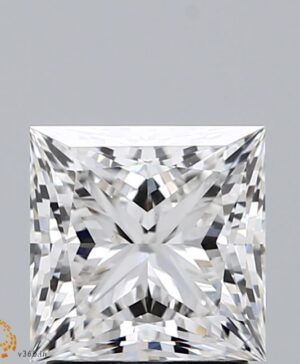 2.08ct Princess Lab-Grown Diamond — F VVS2 — IGI Certified