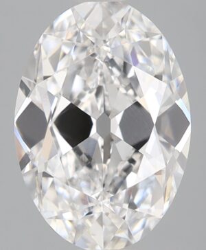 2.55ct Oval Lab-Grown Diamond — D VVS2 — IGI Certified