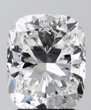3.06ct Cushion Lab-Grown Diamond — D VVS2 — IGI Certified