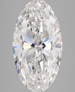 4.16ct Oval Lab-Grown Diamond — D VS1 — IGI Certified