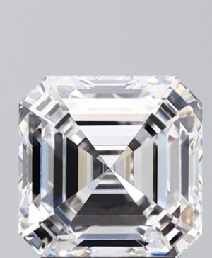 2.53ct Asscher Lab-Grown Diamond — D VVS2 — IGI Certified