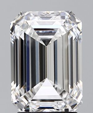 3.06ct Emerald Lab-Grown Diamond — D VVS2 — IGI Certified