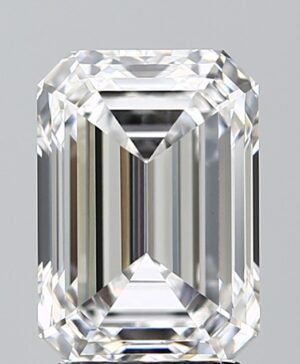 3.06ct Emerald Lab-Grown Diamond — D VVS2 — IGI Certified
