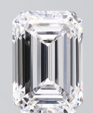 3.06ct Emerald Lab-Grown Diamond — D VVS2 — IGI Certified
