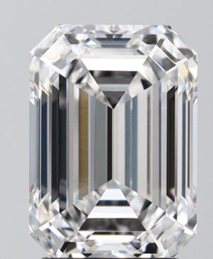 3.04ct Emerald Lab-Grown Diamond — D VVS2 — IGI Certified