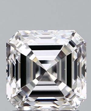 1.90ct Asscher Lab-Grown Diamond — D VVS2 — IGI Certified