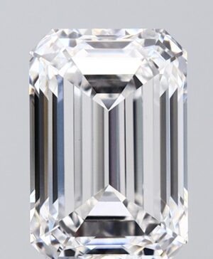 3.04ct Emerald Lab-Grown Diamond — D VVS2 — IGI Certified