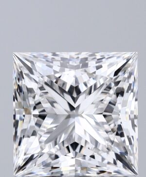 2.01ct Princess Lab-Grown Diamond — D VVS2 — IGI Certified