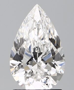 1.51ct Pear Lab-Grown Diamond — D VVS2 — IGI Certified