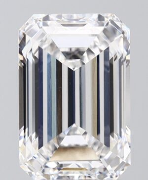 3.02ct Emerald Lab-Grown Diamond — D VVS2 — IGI Certified